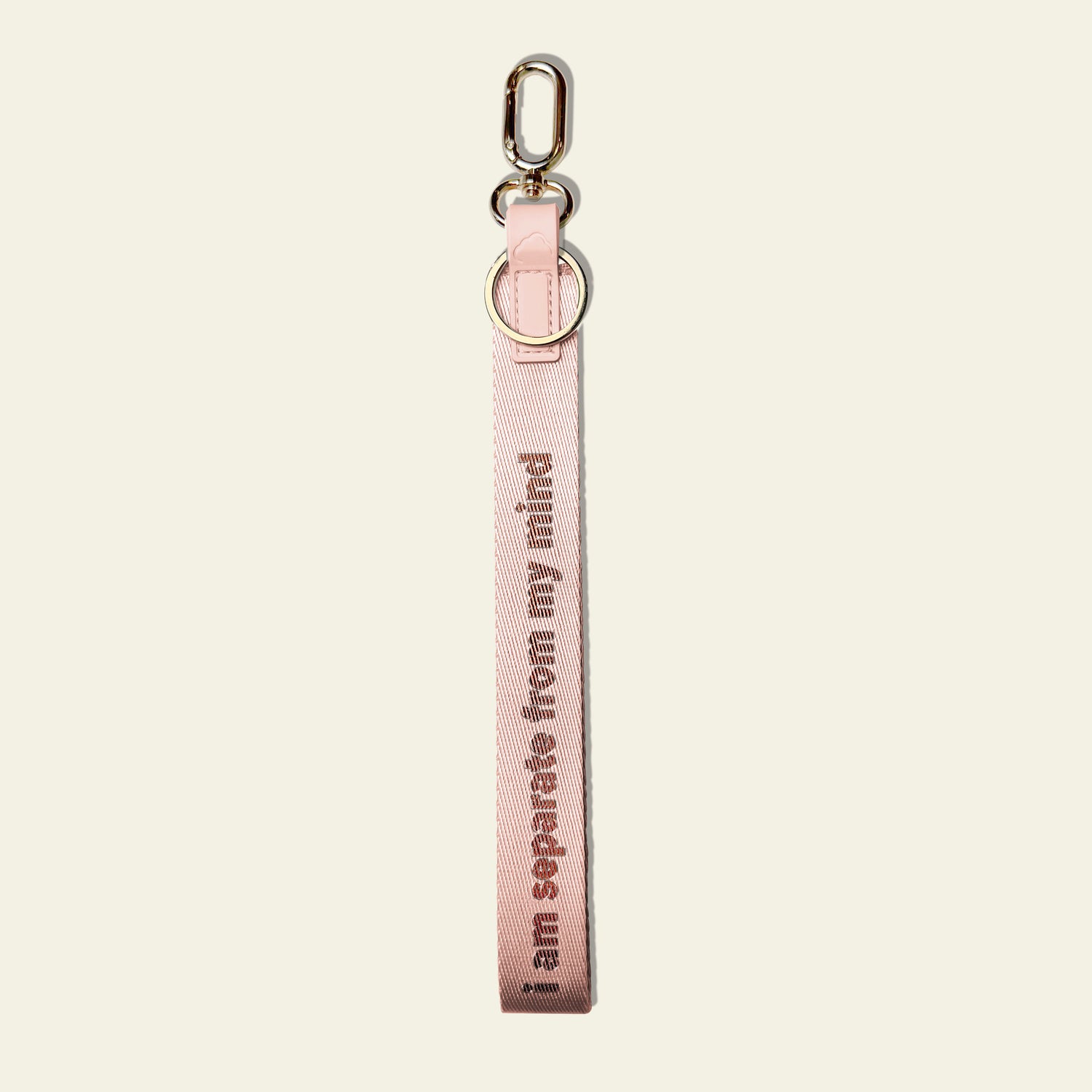 Words to Carry Keychain Wristlet