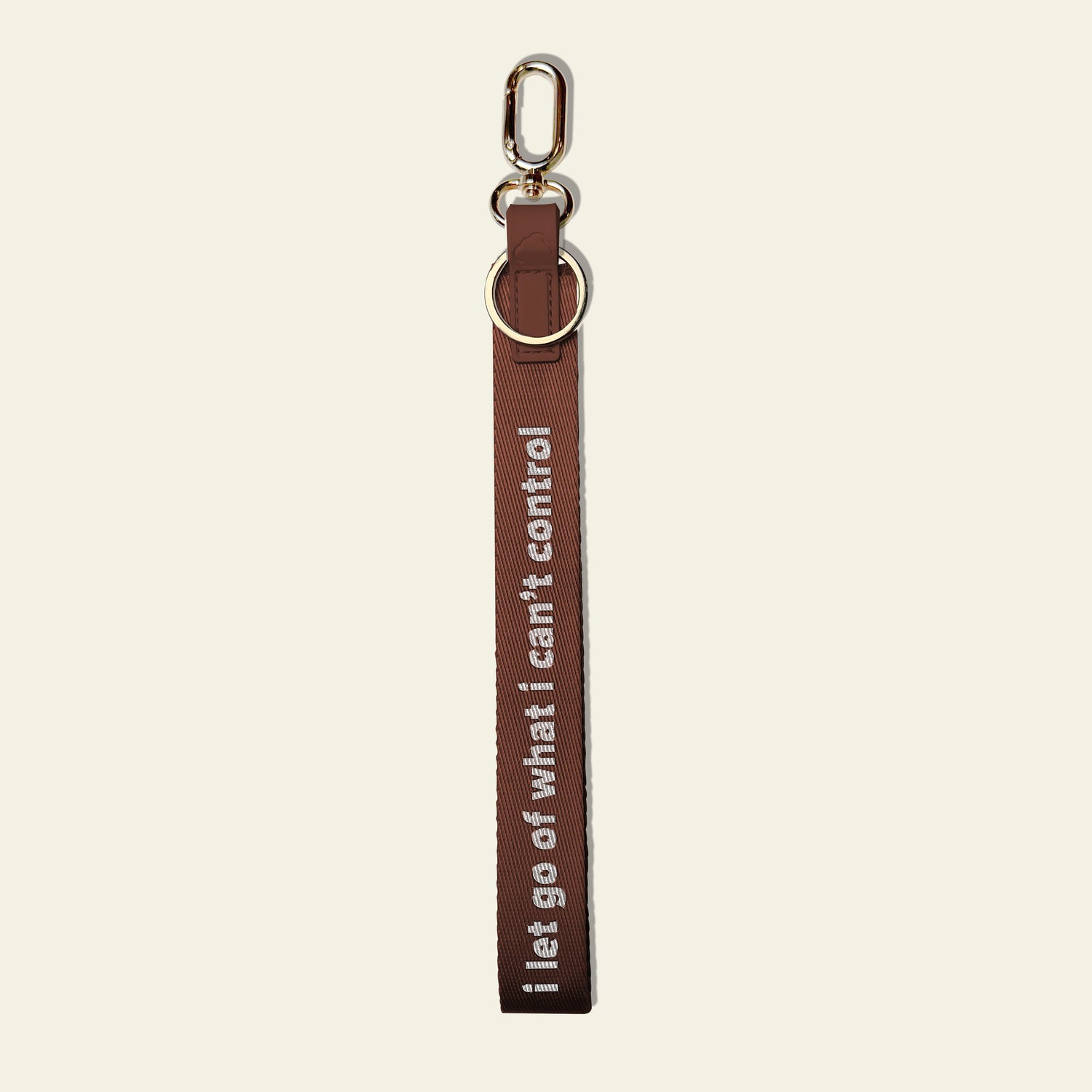 Words to Carry Keychain Wristlet