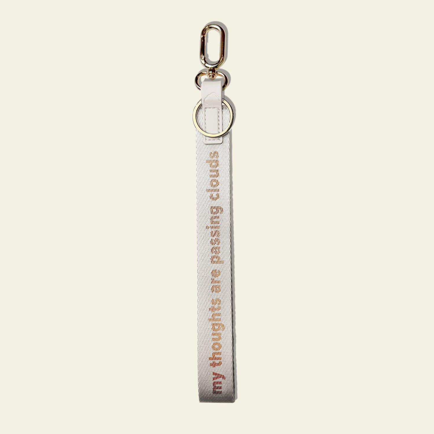 Words to Carry Keychain Wristlet