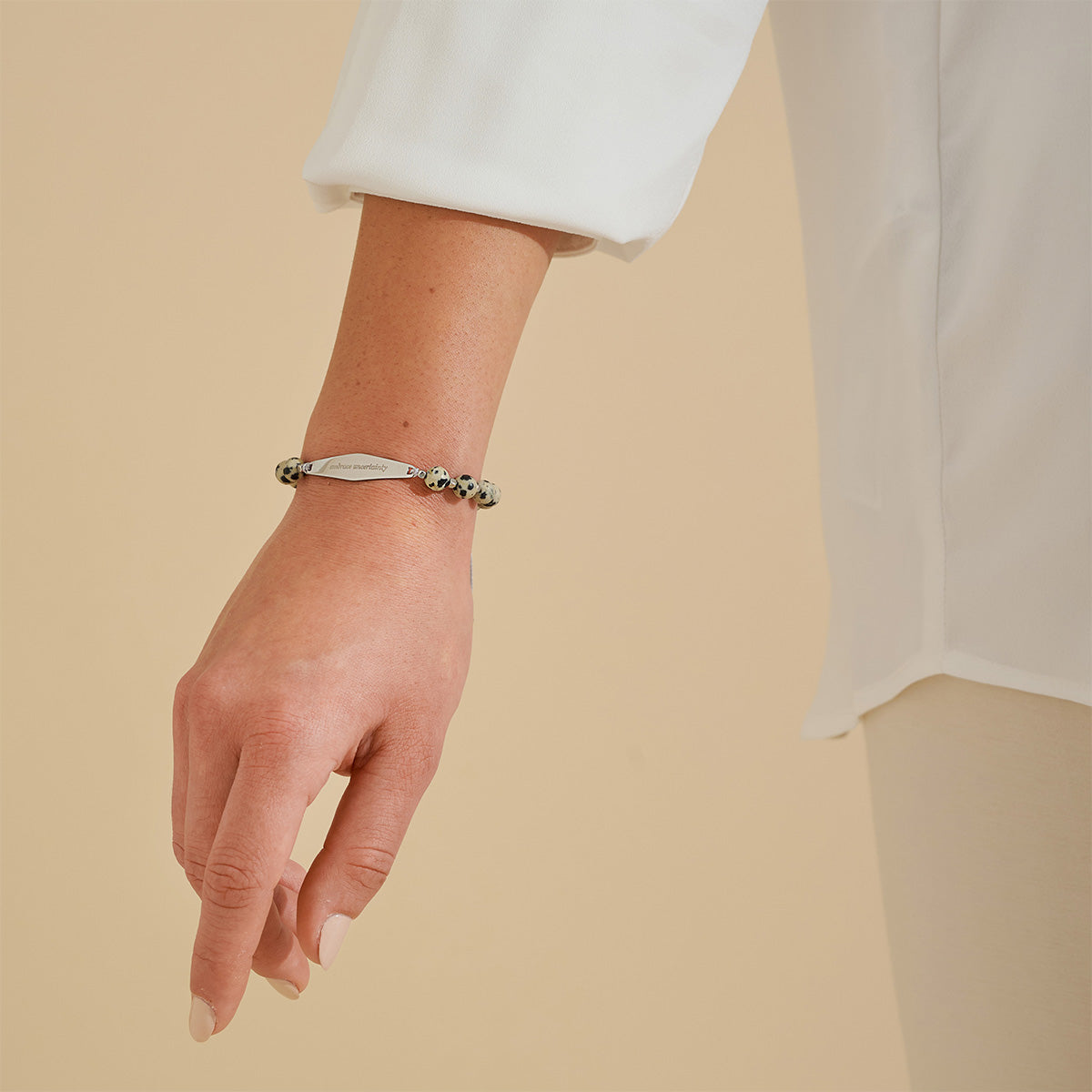 Dalmatian Gemstone Bracelet