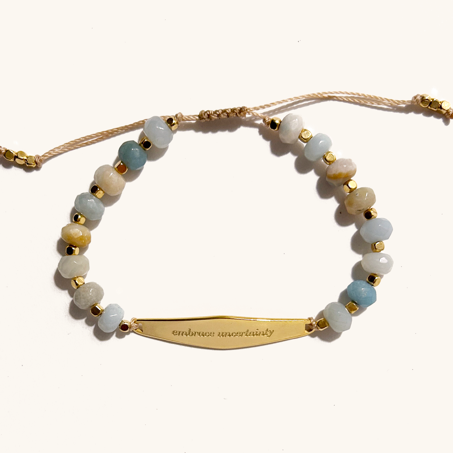 Amazonite Gemstone Statement Bracelet