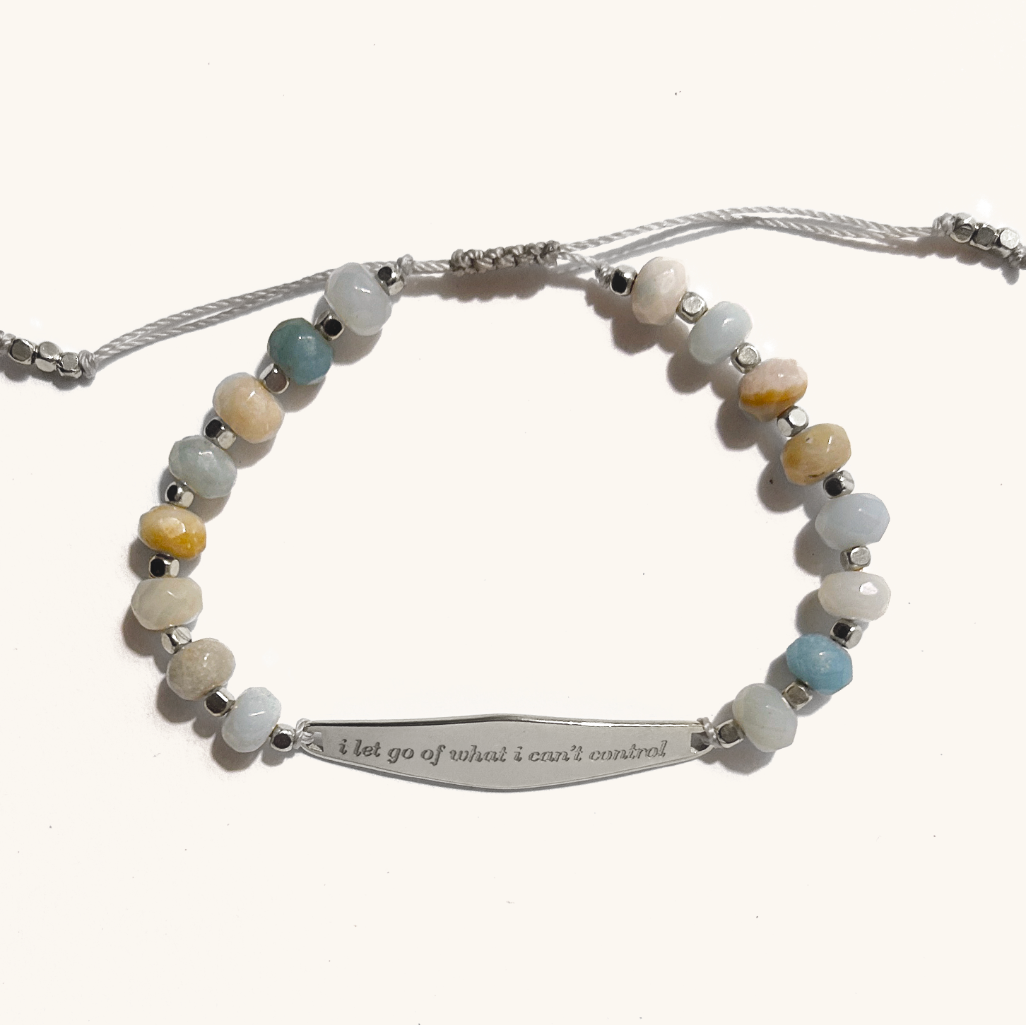 Amazonite Gemstone Statement Bracelet