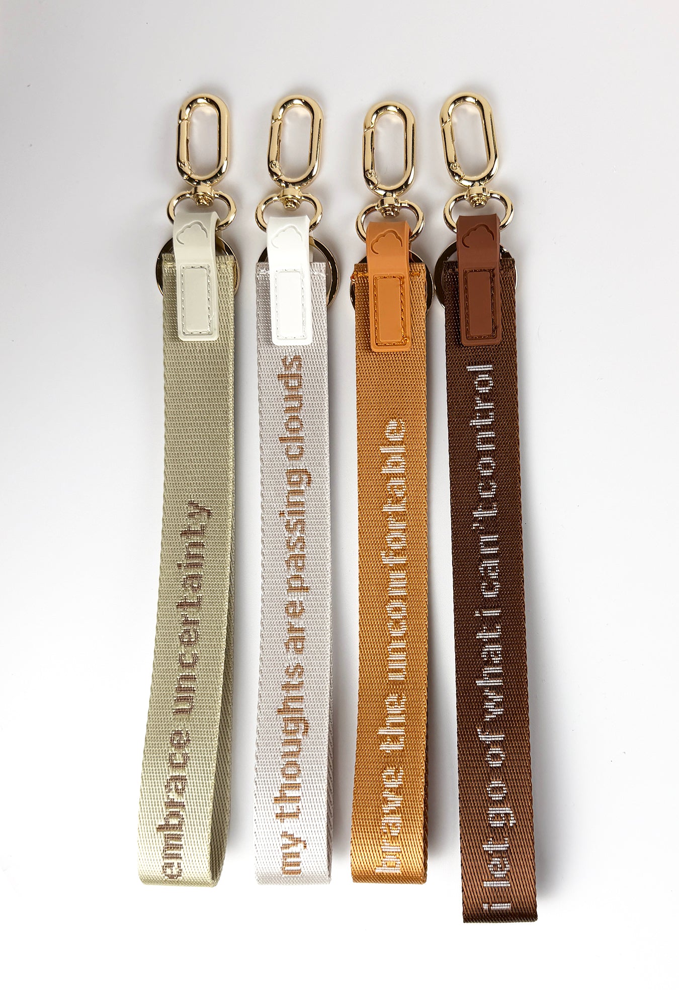 Words to Carry Keychain Wristlet