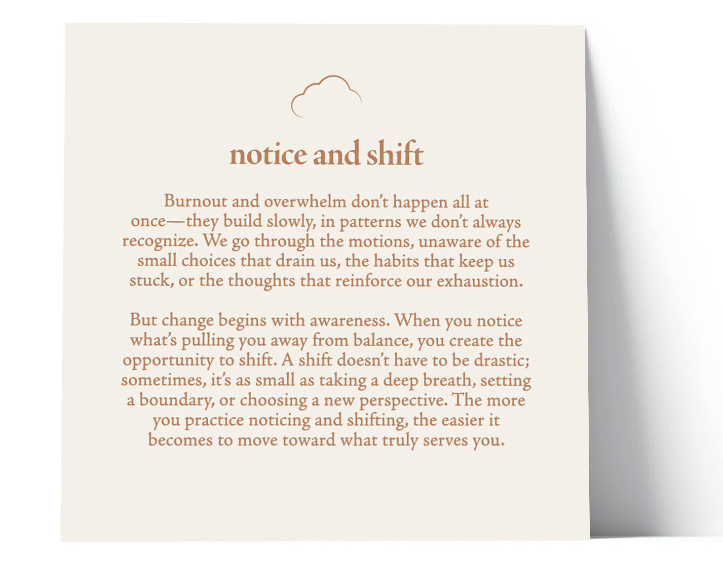 The Burnout Recovery Bracelet