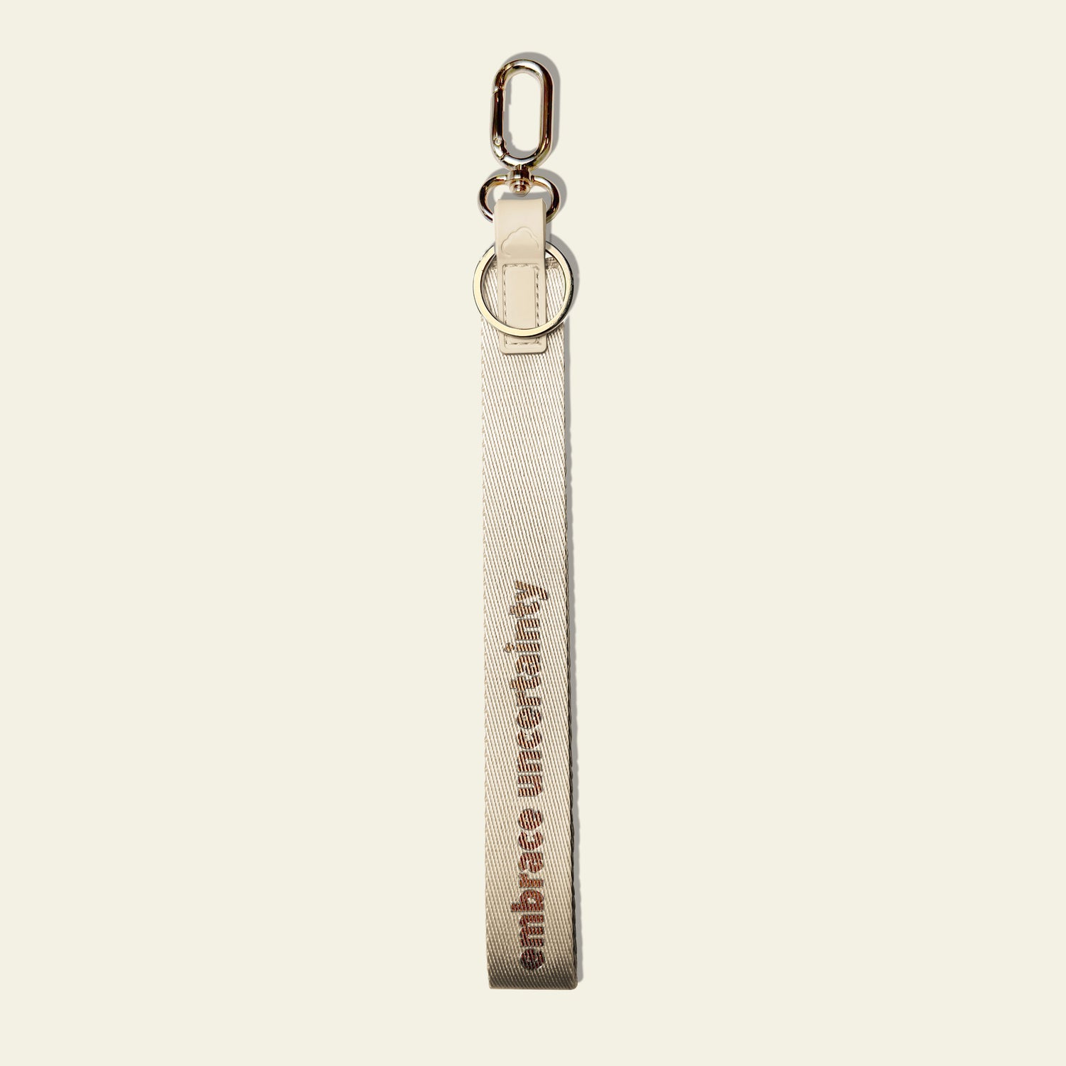 Words to Carry Keychain Wristlet