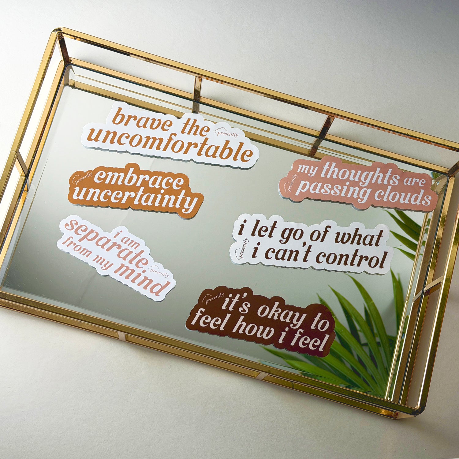 Presently Mirror Decal