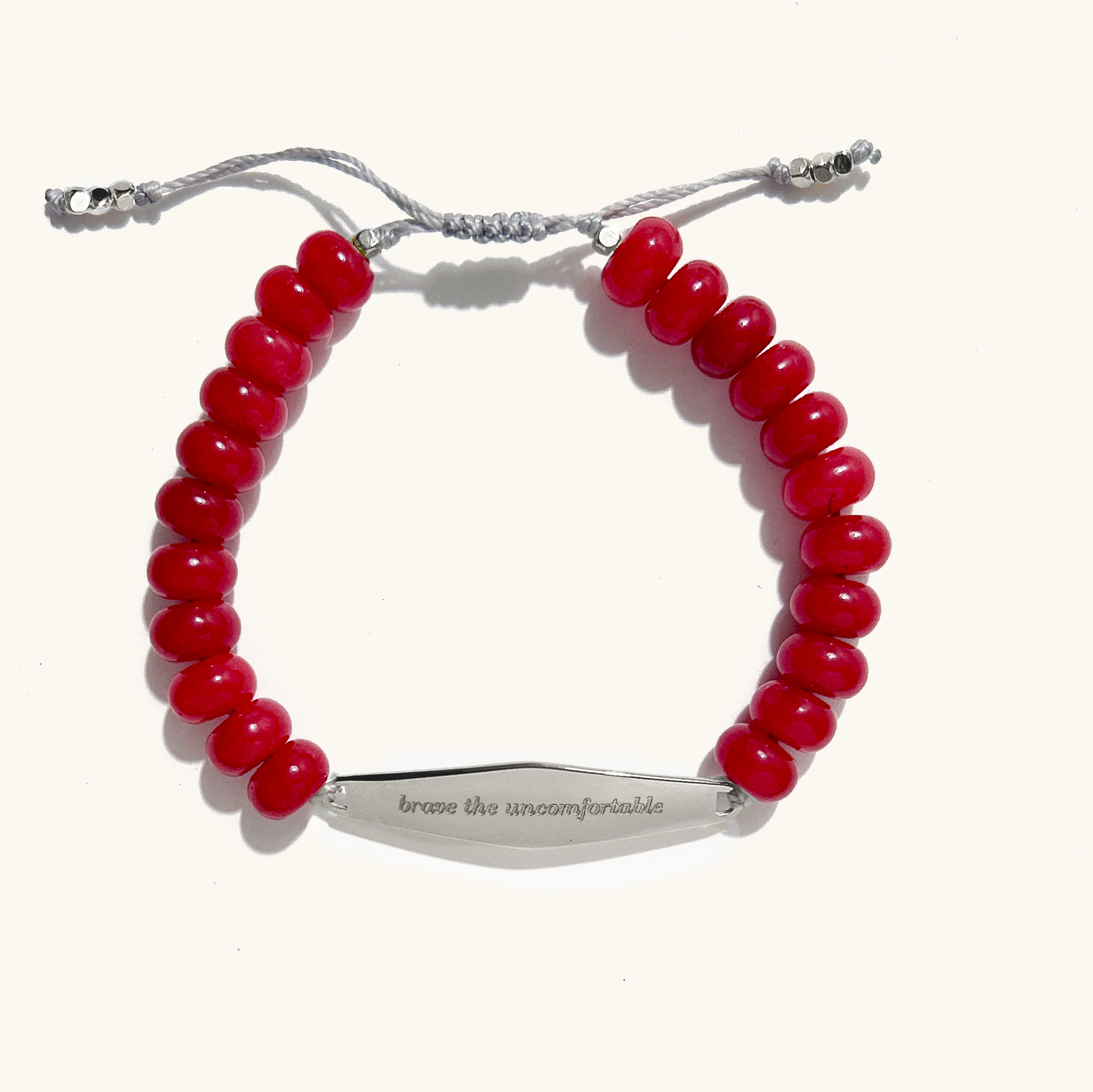 Red Coral Gemstone Bracelet