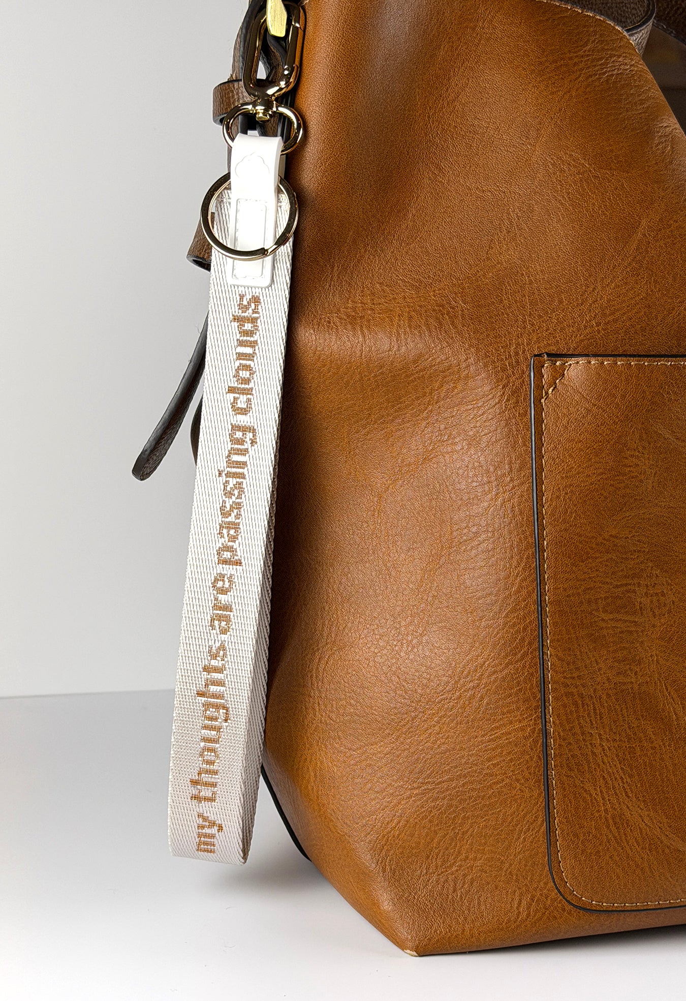 Words to Carry Keychain Wristlet