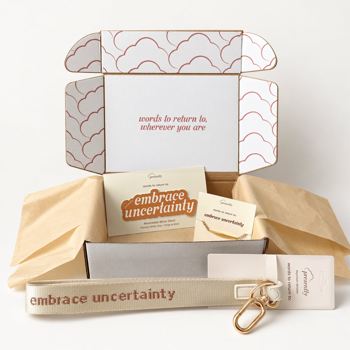 'Embrace Uncertainty' Therapy-Inspired Gift Box