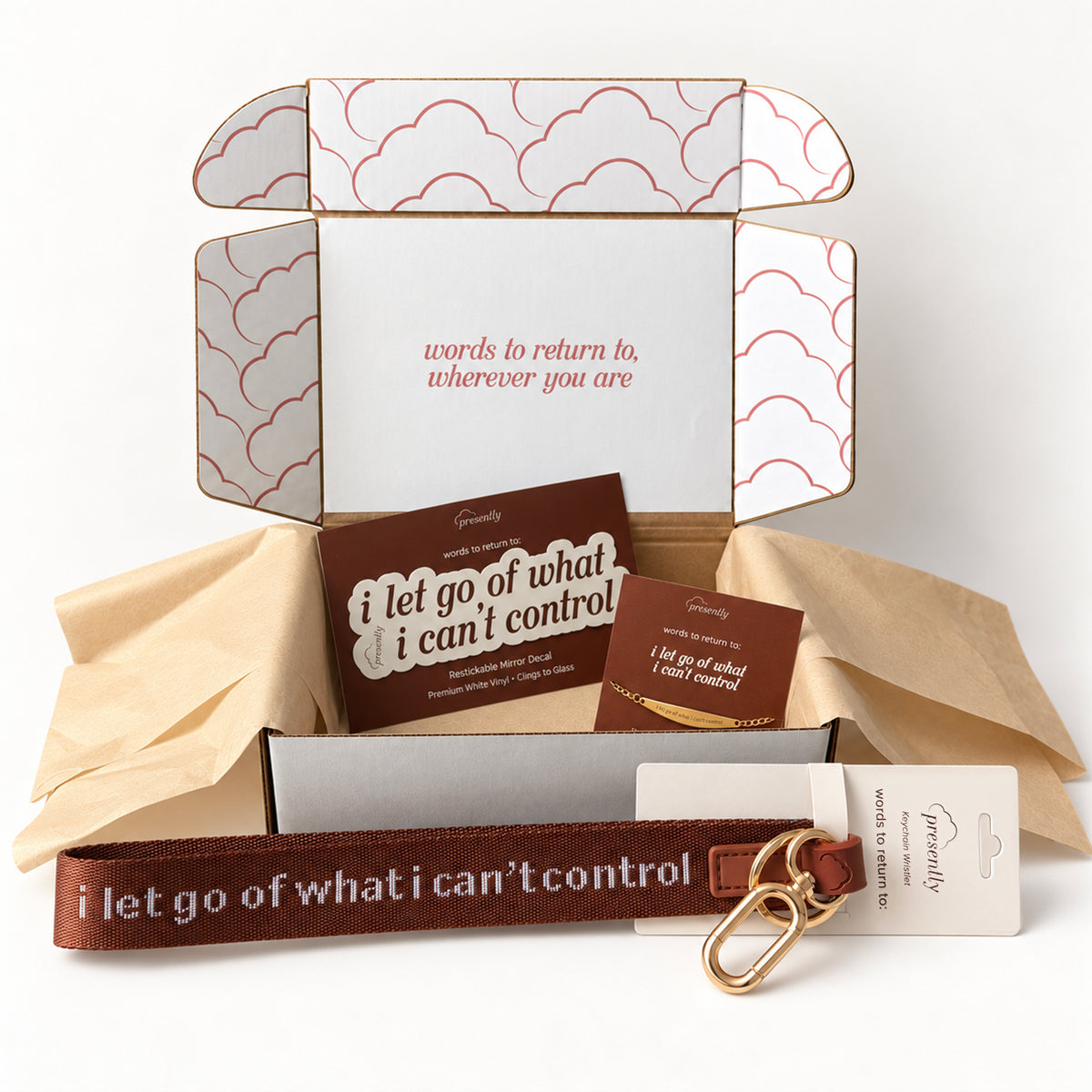 'I Let Go Of What I Can't Control' Therapy-Inspired Gift Box