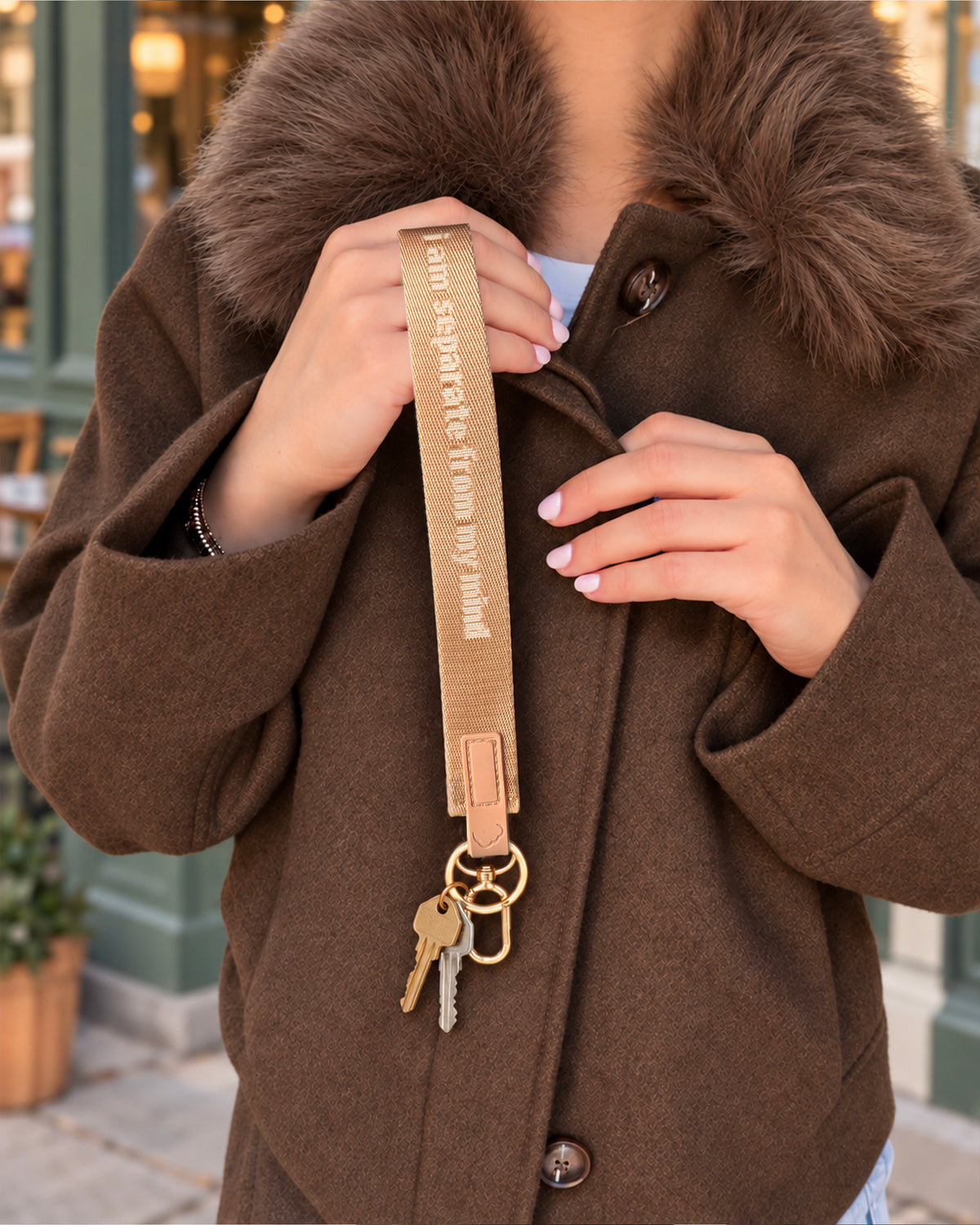 Keychain Wristlet